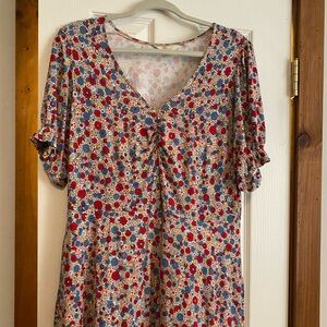 Biden Floral Mini Dress